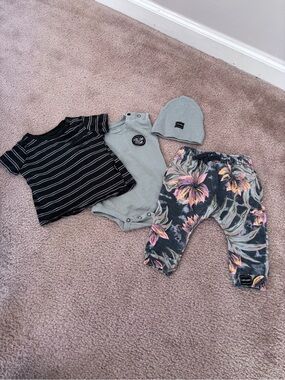 Volcom 3-6 month outfit